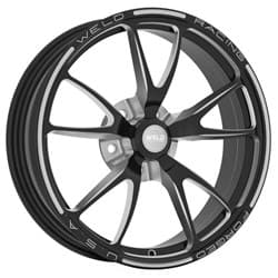 FULL THROTTLE 17x2.25" BLACK 1.13 BS, ANGLIA SPINDLE MOUNT WELD - 782B-17000
