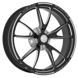 17x4.5" FULL THROTTLE 2.25"B/S BLACK 1 PIECE 5x4.75" WELD - 782B-1704274