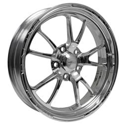 17x4.5" FULL THROTTLE 2.25"B/S POLISHED. 1 PIECE 5x4.75" WELD - 782P-1704274