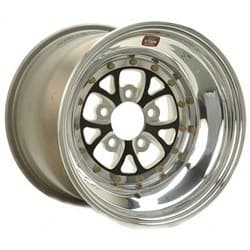 V-SERIES BLACK 15x8 , 4.00 B/S 5x4.75 BOLT WELD 784B-508278