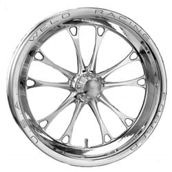 V-SERIES 1-PC 15x3.5" POLISHED 1.75" BS, ANGLIA SPINDLE MOUNT WELD - 784P-15000