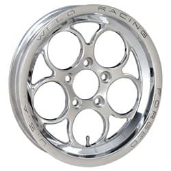 15X3.5 MAGNUM DRAG 1.75 B/S 5X4.5 FRONT RUNNER POLISHED WELD - 786-15204P