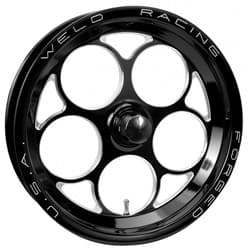 MAGNUM DRAG 15x3.5" BLACK 1.75 BS, STRANGE SPINDLE MOUNT WELD - 786B-15001