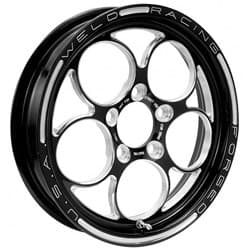 17X4.5 MAGNUM PRO 5X4.5 BC 2.25 BS  BLACK WELD - 786B-1704204