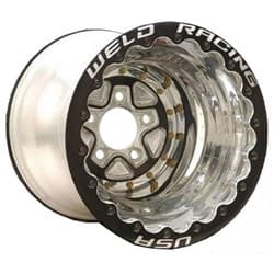 16x16 ALUMASTAR PRO 15.3 SFI 5x5.5", 5"B/S, BLK ULTRA LITE WELD- 788XB-616560DB-BLACK-LIT
