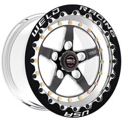 WELDSTAR RT 15X9" BLACK CENTRE 5X4.75", 3.5" B/S, BLK M/T SBL WELD / 791B-59276F