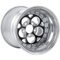 MAGNUM III RT WHEEL 15" X 10" 5X4.75" B/C, 4.5" B/S - BLACK WELD / 792B-510278