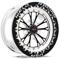 RT VITESSE 15x8" BLACK SBL 5x4.50", 3.50" B/S, M/T SBL WELD / 794B58206F