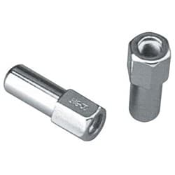 CHROME MAG NUT 7/16 OPEN WELD PRO-STAR/DRAGLITE 1.35 SHANK TOPLINE