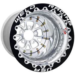 V-SERIES 15x10" BLACK CENTRE 5x4.5", 3.0" BS, BLACK M/T DBL WELD / 84B-510206MB