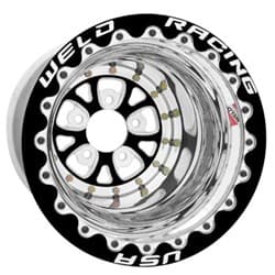 V-SERIES 15x14" BLACK CENTRE 5" BS 5x4.75" BLACK M/T SBL WELD / 84B-514B280F