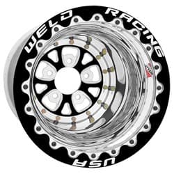 V-SERIES 15x10" BLACK CENTRE 5x4.75" 3.0" B/S, BLACK MT SBL WELD / 84B510276F