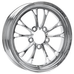 V-SERIES 17x4.5" 1PC POLISHED 5x4.75", 2.25" BS WELD - 84P-1704274