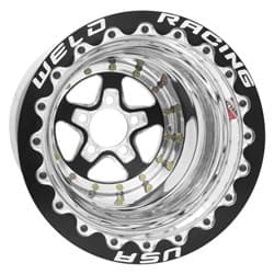 ALUMASTAR 15"x10",4.75"BC,3"BS BLACK M/T DBL, BLACK CENTRE WELD / WE788B-510276DBMT-BLACK