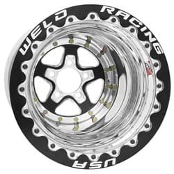 ALUMASTAR 15"x10",4.75"BC,4"BS BLACK M/T DBL, BLACK CENTRE WELD / WE788B-510278DBMT-BLACK