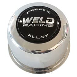 WELD CENTRE CAP BILLET PUSH THRU 3.16" OD x 2.20" TALL POL WELD / P605-5173