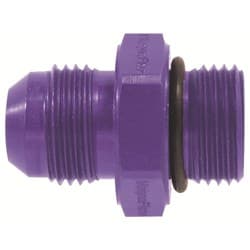 WILSON FUEL FITTING - PURPLE -6AN FLARE TO -8AN O-RING WILSON - 800026