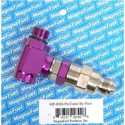 PRO TUNER ADJUSTABLE BYPASS 18-35PSI, -8ORB  / -8AN MALE MAGNAFUEL / MP-8026