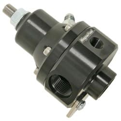 2 PORT FUEL REGULATOR BLACK REG EFI 2000HP 35-85PSI TURBO MAGNAFUEL /  MP9940-B-BLK