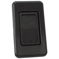 BILLET CHISELED SINGLE POWER WINDOW SWITCH BLACK WSW - PW-5SCR