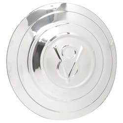 1932 V8 STREETROD WIRE CAP  EA STAINLESS STEEL WHEELVINT - 2000
