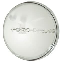 1940 FORD DELUXE HUBCAP  EA STAINLESS STEEL SUIT GENNIE WHEELVINT - 2007