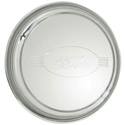 1942 FORD HUBCAP  EA STAINLESS - SUIT SMOOTHIE WHEELVINT - 2009-A