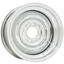 15X5 SOLID (CHROME) 5X4.5/5X4.75 BC FULL CHROME WHEELVINT - 22-5512314