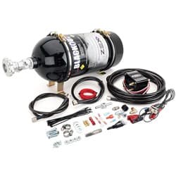 ZEX EFI NITROUS KIT 55-75HP SINGLE WET NOZZLE, BLACK ZEX / 82021B