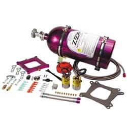 ZEX 4150 NITROUS KIT 100-300HP PERIMETER CARB PLATE, PURPLE ZEX / 82040