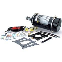 ZEX 4150 NITROUS KIT 100-300HP PERIMETER CARB PLATE, BLACK ZEX / 82040B