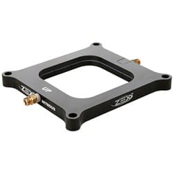 ZEX 4500 CARB PERIMETER PLATE WITH GASKETS, BLACK ZEX / 82072B