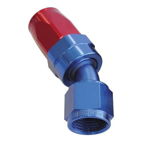 -10AN Taper Series 30 Degree Hose End Blue
