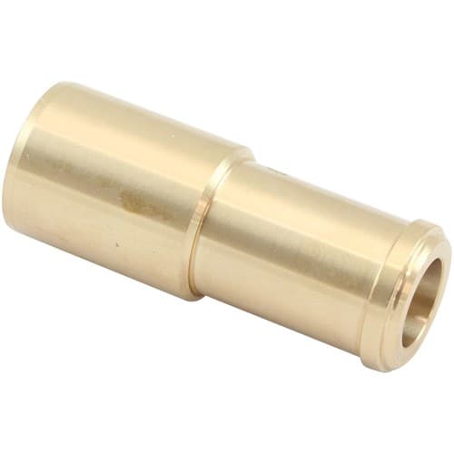Ford 351C Brass 5/8" to 3/4" Stepped Fitting Water Outlet Block Aeroflow - Af 117