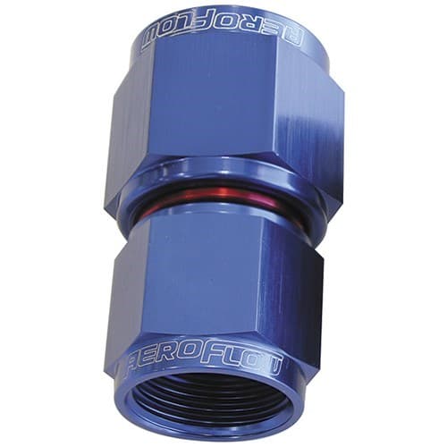 Swivel Coupler Reducer -12AN to -10AN Blue Female Coupler