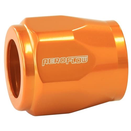 Hex Hose Finisher 20mm ID Gold 13/16" ID Clamp