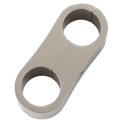 Billet Dual Hose Separator Titanium 13.5mm 17/32" ID