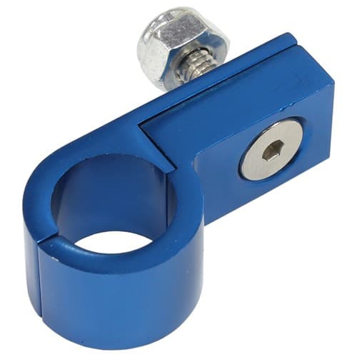Billet P Style Clamp 3/16 Lineblue 4.7mm ID or 3/16" ID 10PK