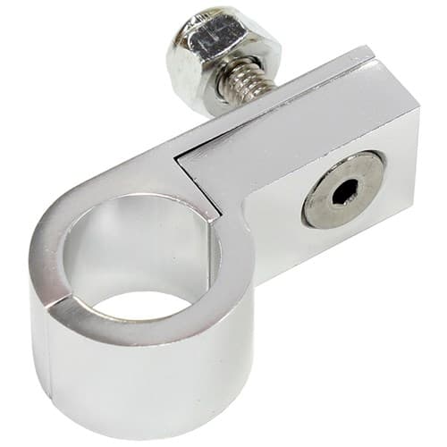 Billet P Style Clamp -8 Hose Silver 16mm ID or 5/8" ID