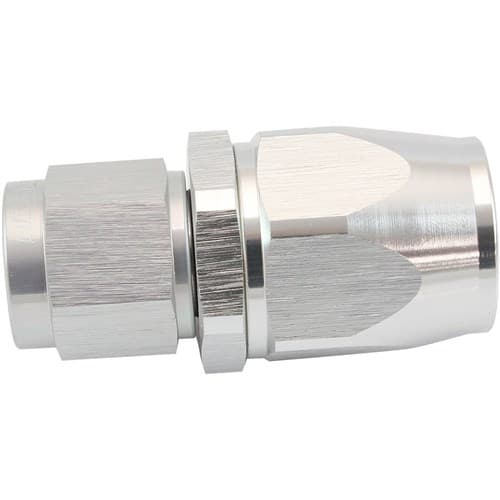 Stepped Straight End -8 Hose to -6AN Expander Hose End Silvteflon Af 201-08-06DS