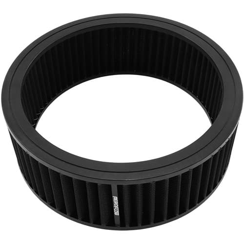 Round Air Filter 11" x 3-1/2" Washable Cotton Element Aeroflow - Af 2041-1250