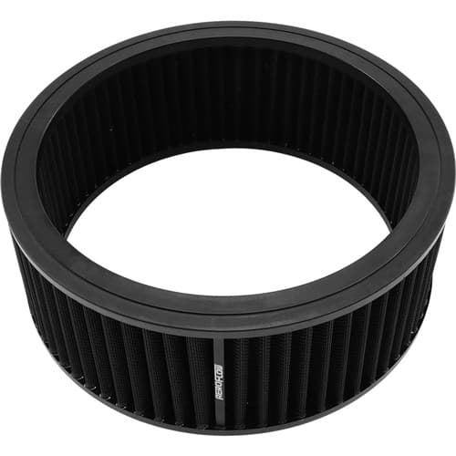 Round Air Filter 11" x 4" Washable Cotton Element Aeroflow - Af 2041-1275