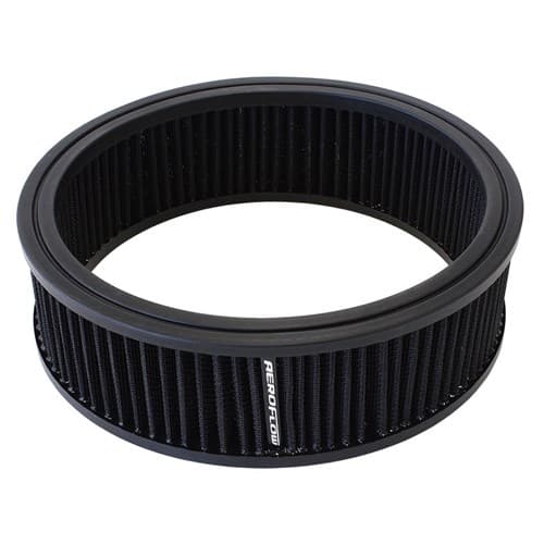 Round Air Filter 9" x 2-3/4" Washable Cotton Element