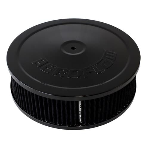 9" x 2-3/4" Air Cleaner ASSY5-1/8" Neck, Black, Cotton