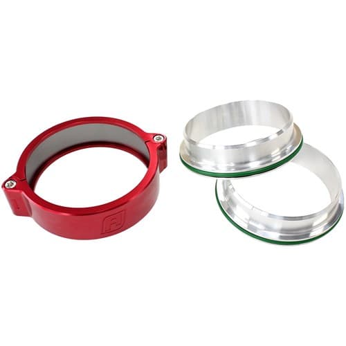 2.75" Billet Intercooler Clampstainless Steel Red Clamp