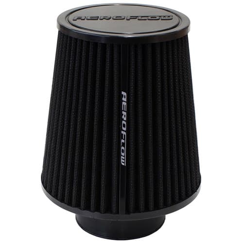 3 Clamp-On Tapered Filter 4.6-6 O.D, 6.1 High Black Cott