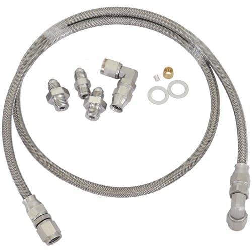 Universal Turbo Oil Feed Line -4AN Line Kit Metric 1 Metre