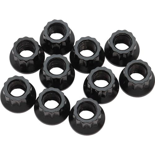 5/16" Unf Nut .620" Head 7/16" 10 Pack 5/16"-24 12 Point Head 8740 Aeroflow - Af 34-24-0010