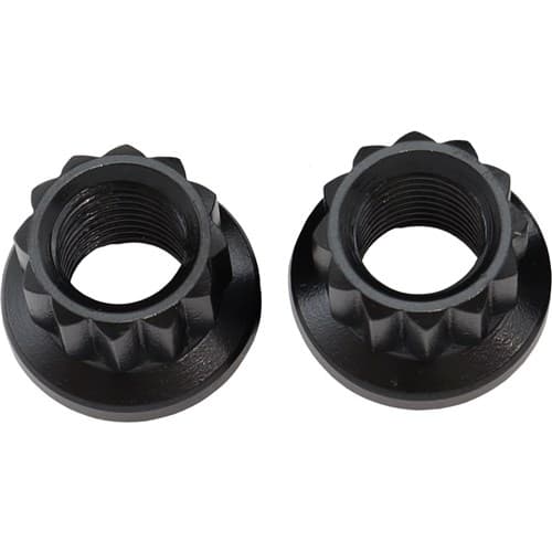 3/8" Unf Nut .700" Head 1/2" 2 Pack 3/8"-24 12 Point Head 8740 Aeroflow - Af 34-28-0011-