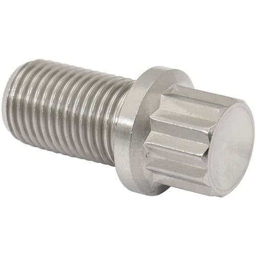 M12x1.25 Titanium Bolt 20MMUHL12 Point Single M12 x 1.25mm